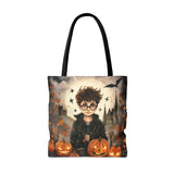 HP Halloween Tote Bag (AOP)