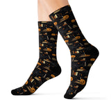 Book lover Halloween Sublimation Socks