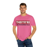 Take That Grammar Police Unisex Garment-Dyed T-shirt