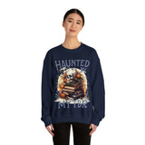 Haunted By My TBR Halloween Unisex Heavy Blend™ Crewneck Sweatshirt