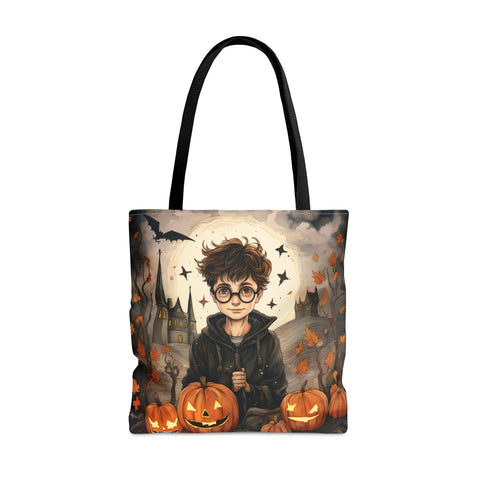 HP Halloween Tote Bag (AOP)