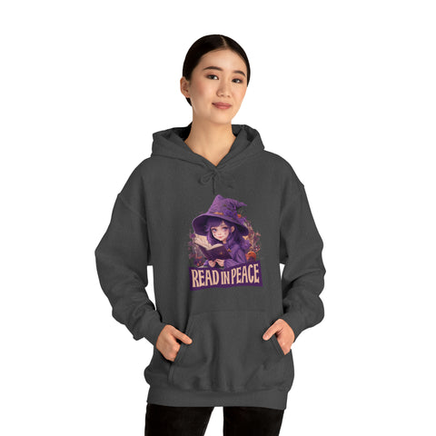 Read In Peace Halloween Unisex Heavy Blend™ Hooded Sweatshirt