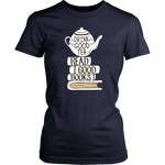 "Read Good Books"Womens Fitted T-Shirt