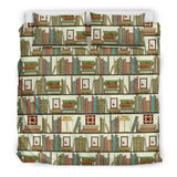 Bookish Pattern Bedding