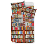 Bookshelf Bookish bedding