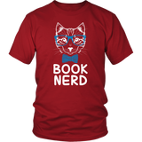 "Book Nerd"District Unisex Shirt