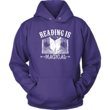 "Reading Is Magical"Cozy Unisex Hoodie