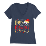 "Harry Christmas"HP Bella Womens V-Neck